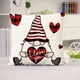 thumbnail image 5 of Xihbxyly Funda de Almohada de Gnomo de San Valentín, Diseño Navideño, Tela Premium, Fácil de Lavar, Decoración Festiva para El Hogar, Celebración de Temporada, 1 Funda de Almohada, 5 of 5