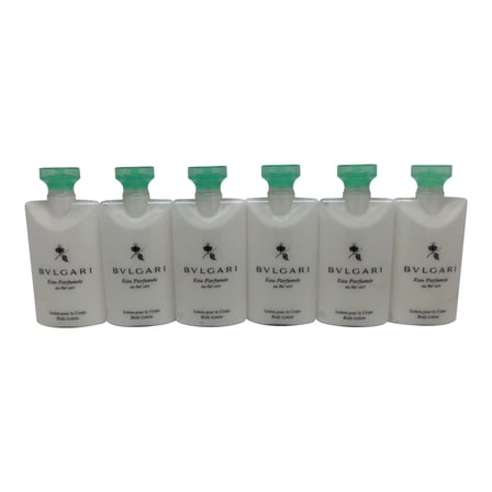 Bvlgari au the vert Green Tea Body Lotion lot of 6 each 2.5oz Total of 15oz