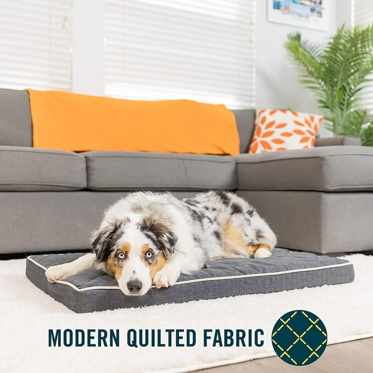 Our Pets Quilted 3 Memory Foam Dog Mat Dog Bed Crate Mat Soft