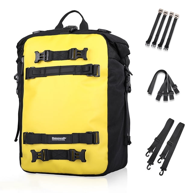 Large Capacity Motorcycle Bag Waterproof Luggage Bag Multifunctional Motorcycle Saddle Rack Trunk Luggage Bag