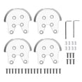 thumbnail image 2 of Motor Reinforcement Plate Kit, Aluminum Alloy Protective Propeller Mount Base, Vibration Dampening for 2 3 Drones, 2 of 7