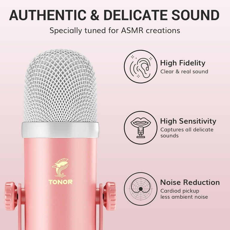 ASMR Microphone Equipment Bundle with Audio Interface, Immersive