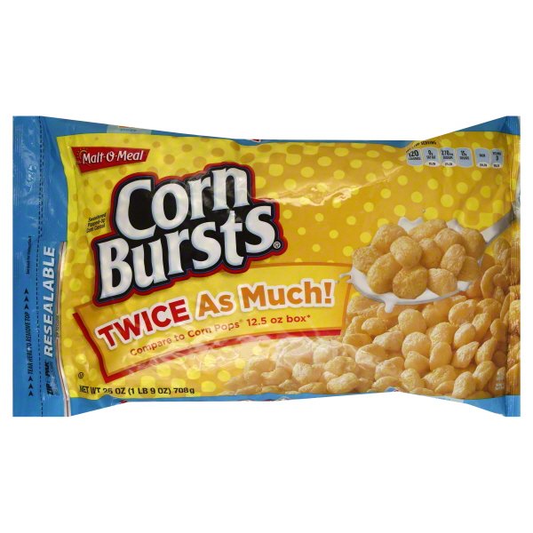MaltOMeal® Corn Bursts® Cereal 25 oz. Bag