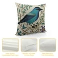 thumbnail image 4 of JEUXUS  Bird Decorative Pillow Covers Spring Style Throw Pillow Cover Cushion Case Outdoor Flower Bird Set for Sofa Bed Couch Car Office, 4 of 5