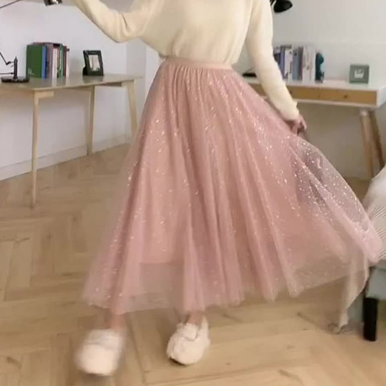 Swing top skirt pink