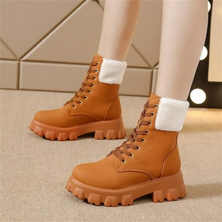 

AXXD Mid-Calf Boots Rain Boots Fall&Winter Medium Daily Mid-Calf Dress Shoes For Women Cowboy Boots For Women Couples Boots For Rollback