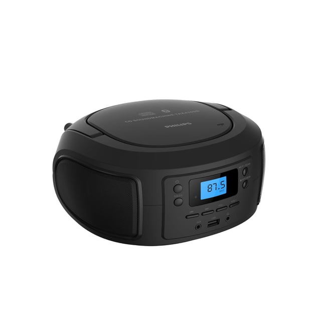 Reproductor de CD Philips portátil con Bluetooth TAZ4300 negro