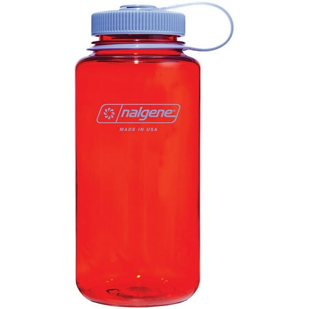 Nalgene Sustain Wide Mouth 32 oz Marmalade Plastic Water Bottle