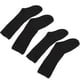 thumbnail image 1 of Calcetinas Anchos Eláshicos Suaves Transíbles para Hombres Mujeres Ancianos Negros 2 Pares, 1 of 7