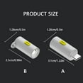 thumbnail image 5 of Mini Type C Flashlight Plugs In Design LED Torches For Camping Backpacks, 5 of 17
