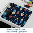 thumbnail image 6 of Hanukkah Desk Pad Mousepad Gaming Mouse Pad, Square 8.3x9.8 Inch Non-Slip Rubber Bottom Printed, Suitable for Office and Gaming, 6 of 6