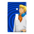 thumbnail image 1 of Scooby-Doo Fred Character Plastic Wall Decor Toggle Light Switch Plate Cover, 1 of 4