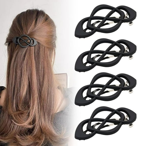Hair Accessories,Vintage French Barrette Clips 2025 Upgraded Stylish Hair Clips for Women Girls Elegant Hair Barrettes for Thick to Thin Hair Daily Wear Party