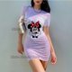 thumbnail image 1 of Vestido ajustado de manga corta para mujer, conjunto bonito y Sexy, trajes a la moda para mujer, trajes sexys para mujer de minnie mouse 2024, 1 of 5