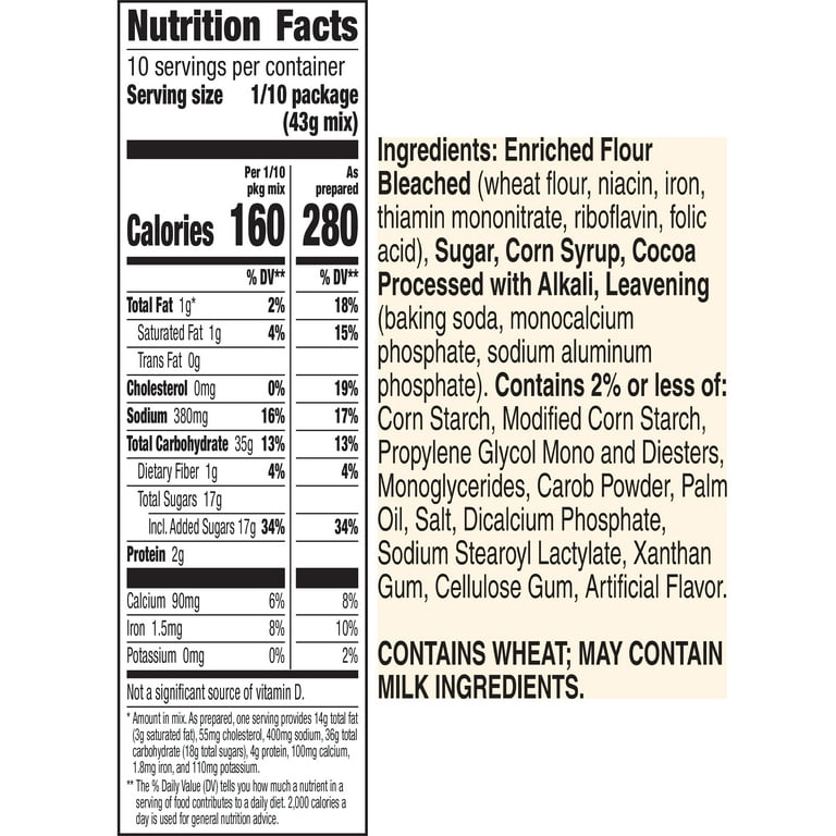 Betty Crocker Super Moist Chocolate Fudge Cake Mix 15.25 oz