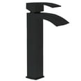 thumbnail image 1 of Novatto GF-123MB Steger Modern Single Lever Vessel Faucet, Matte Black, 1 of 1