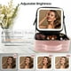 thumbnail image 4 of Estuche de maquillaje MOMIRA con luz y espejo rosa, 4 of 8