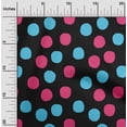 thumbnail image 2 of oneOone Polyester Spandex Black Fabric Polka Sewing Fabric By The Yard Printed Diy Clothing Sewing Supplies 56 Inch Wide, 2 of 4