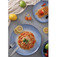thumbnail image 5 of 12 Piece Dinnerware Set ，Chip Resistant, Dinnerware Sets, Plates, Dishes, Bowls, Service for 4, Blue And White, 5 of 7