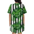thumbnail image 6 of Sigee Palm Greenery for Sleepwear Casual Pjs with Pockets Women's Pajamas Sets Shorts 2 Piece Short Sleeve Lounge Sets Medium, 6 of 9