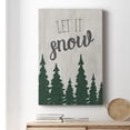 thumbnail image 6 of Let It Snow Forest Premium Gallery Wrapped Canvas - Ready to Hang, 6 of 9