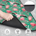 thumbnail image 3 of Sikiie Tropical Flamingo Car Foot Mat Set of 4 Pieces Basics Universal Fit Rubber Carpet Floor Mats For Car SUV Van & Truck, 26.8"L x 17.3"W (Front), 13"L x 17.3"W(Rear), 3 of 6