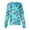 Blue, variant on Scrub Jackets for Woman Long Sleeve Snap Front Plus Size Scrub Jackets Fashion Hawaiian Tropic Medical Uniform Soft Breathable Nursing Jacket Light Purple 5XL