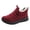 Red, variant on Women's Winter Snow Boots Warm Fur Lined Waterproof Comfortable Slip on Outdoor Walking Ankle Boots