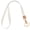 Beige Polka Dots, variant on Lanyards for ID Badges, Cute Neck Lanyard Keychain for Women, Polka Dots Long Lanyards for Keys and Wallet