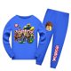 thumbnail image 4 of juego de dibujos animados niños pantalones de manga larga conjunto de pijama moda tendencia suéter sudadera pantalones casuales regalos de cumpleaños, 4 of 5