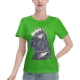 thumbnail image 1 of T-Shirt Basique à Manches Courtes pour Femmes Demon Slayer : Shitou Wuichiro, 1 of 6