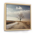 thumbnail image 2 of Designart "Tranquil Minimalism: Prairie Photography" Minimalism Floater Framed Wall Art Prints, 2 of 5