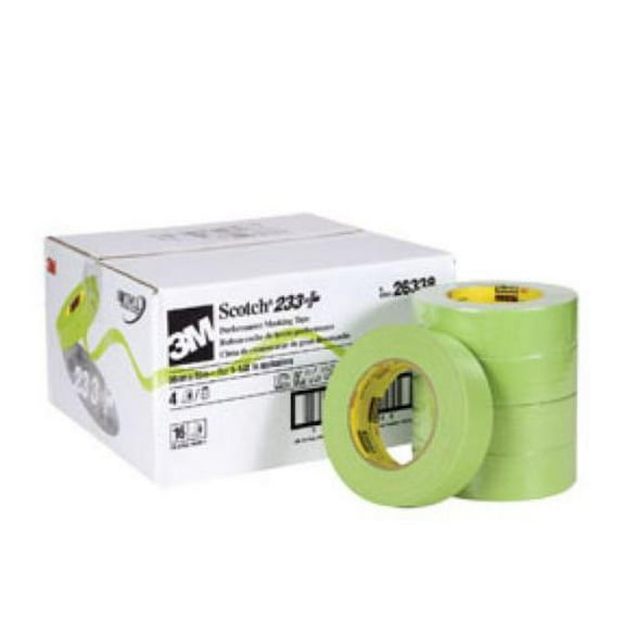 3m 3M-26338CS 1-1/2" Scotch Performance Green Masking Tape 233 