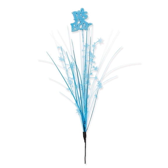 Glittered It's A Boy Metallic Star Spray (Pack of 12)