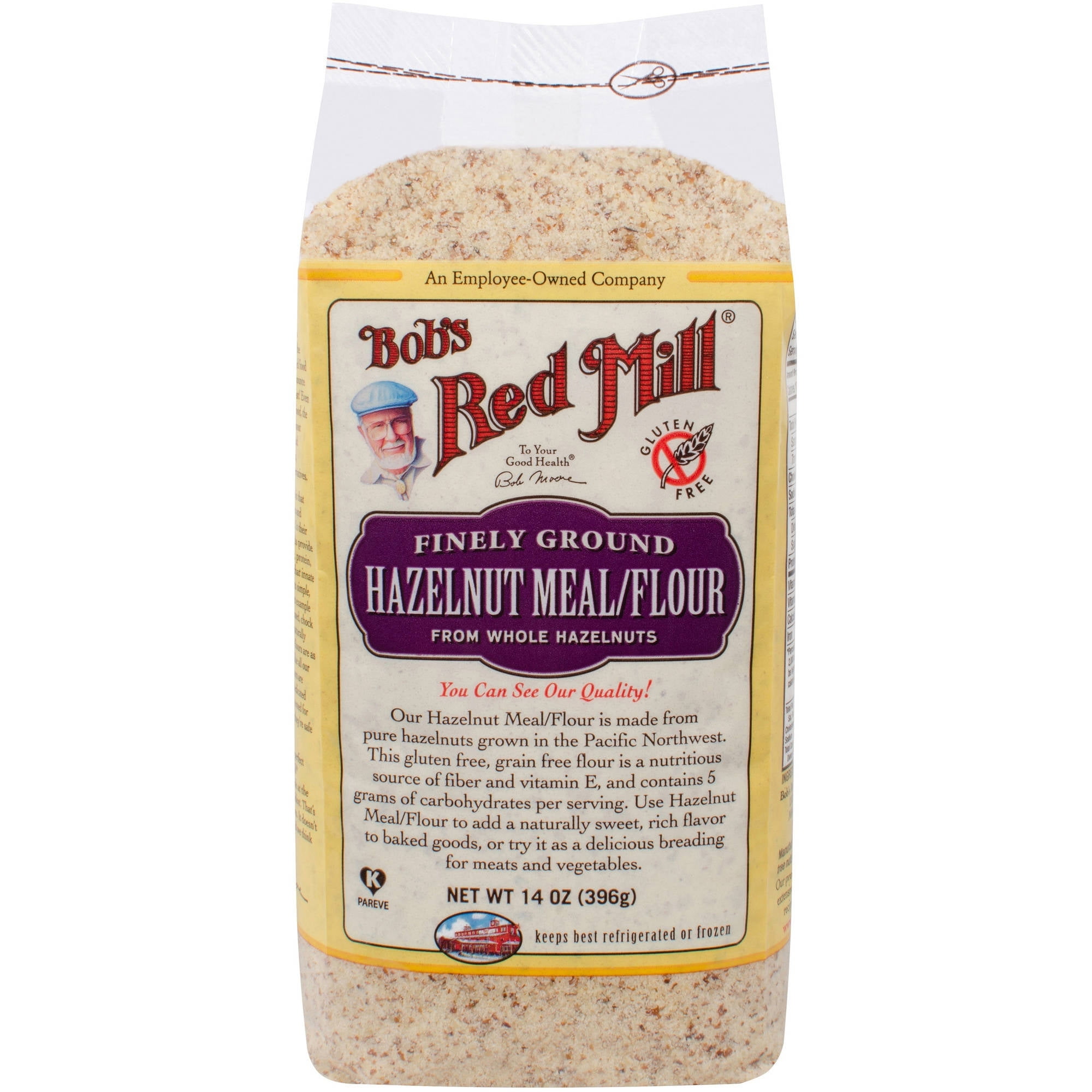 Bob's Red Mill Finely Ground Hazelnut Flour, 14 oz (Pack of 4) by Generic