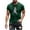 Green Men's T-Shirts, variant on Dagegui Under $15 Men's Cross Print Short Sleeve T Shirt Crewneck Tee Shirts Big and Tall Summer Shirt Casual Loose Fit Tees Green M