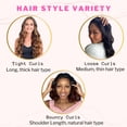 thumbnail image 4 of Plushsilks Heatless Hair Curlers - Pink Mulberry Silk Hair Rollers for Long Medium Hair, 4 of 6