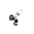 thumbnail image 6 of Elegant Love Rose Keyrings Multifuntional Key Ornament Fashion Bag Charm Flower Keychain Present for Fashion Enthusiasts, 6 of 9