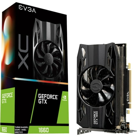 EVGA GeForce GTX 1660 XC Black Gam 06G-P4-1161-KR Graphic Card - Plus Free TORQ X5 (Best Geforce Gtx 980)