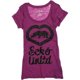 thumbnail image 1 of Ecko Unltd. Camiseta gráfica Hrt Rhino Glittery Scpnk para mujer, púrpura, pequeña Ecko Unltd. Camiseta gráfica, 1 of 1