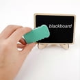 thumbnail image 2 of 15 Pcs Mini Chalkboard, Wooden Memo Chalkboard Message Tabletop Board With Wooden Stands, 2 of 3