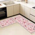 thumbnail image 5 of Kitchen Rugs Sets of 3 Non Slip Washable Kitchen Mats for Floor, Kitchen Runner Rug, Floor Mat Carpet for Entryway, Laundry, Sink, 5 of 12