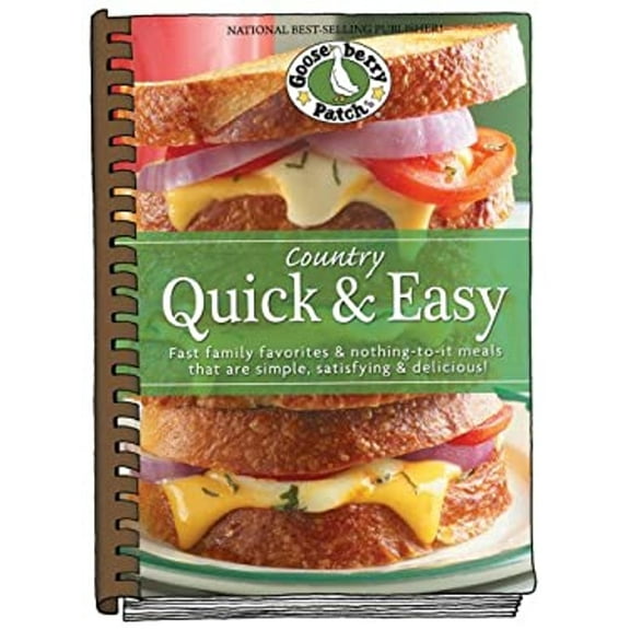 Pre-Owned Country Quick & Easy: Fast Family Favorites and Nothing-To-It Meals That Are Simple, Satisfying & Delicious (Hardcover) 1620931184 9781620931189