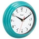 EQUITY LACROSSE 25020 Horloge Murale Analogique 8 Pouces - Bleu Turquoise – image 3 sur 4