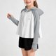 thumbnail image 5 of Chaquetas y abrigos casuales con capucha de manga larga para niños Chaqueta de protección solar con cremallera de manga larga para niños Ropa de protección solar para exteriores para niños de tallas m, 5 of 9