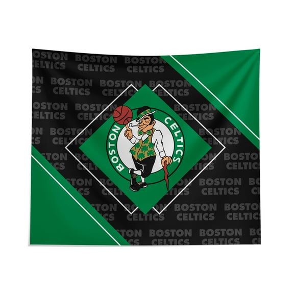 Pegasus Boston Celtics 51" x 60" Diamond Boxed Wall Tapestry