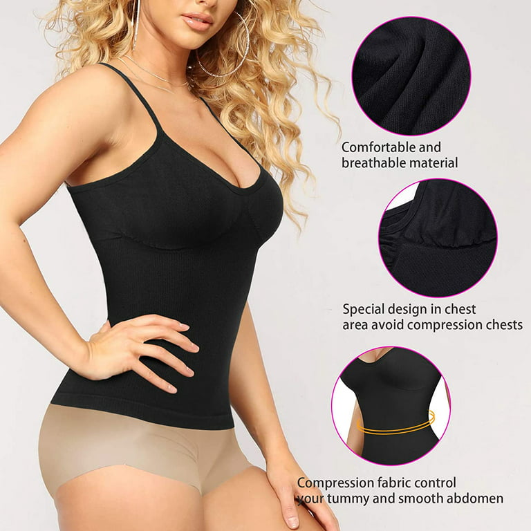 Nebility Shapewear Tops for Women Tummy Control Tank Shaping