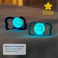 thumbnail image 3 of MAM Air Day & Night Baby Pacifier, for Sensitive Skin, Glows in The Dark, 16+ Months, Baby Boy, 4 Count, 3 of 6