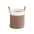 thumbnail image 1 of Naiovety Cesta de lavandería Cuerda de algodón Gran capacidad Bolsa de almacenamiento de ropa Organizador Reutilizable Contenedor de de Almacenamiento y organización del hogar tipo 4, 1 of 6