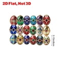 thumbnail image 3 of AuroraX Easter Eggs Bulk Decoration for Baskets,Hanging 2D Printed 18 Pcs Ornaments for Spring Party Supplies Home Easter Tree Decorations, 3 of 6